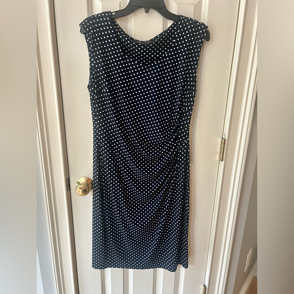 Navy blue dress